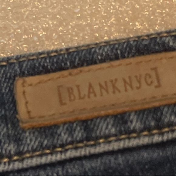 BLANK NYC "THE READE RIP REP MID-RISE SKINNY" Jeans Distressed Size 29 - Picture 8 of 13
